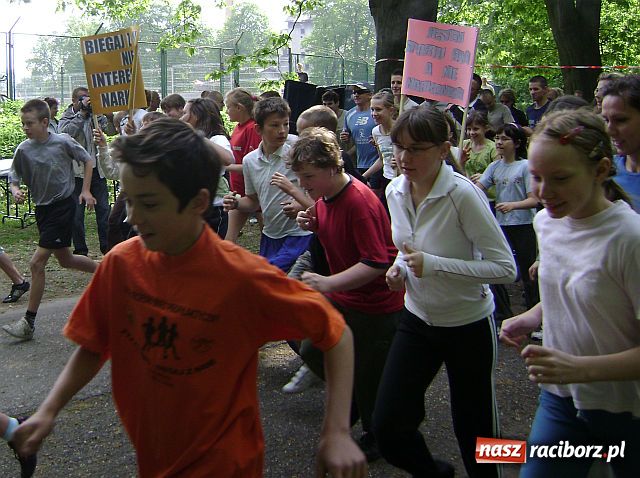 Zdjęcie w galerii na portalu naszraciborz.pl: Racibórz biegał w akcji Polska Biega 2009 wiadomości z regionu