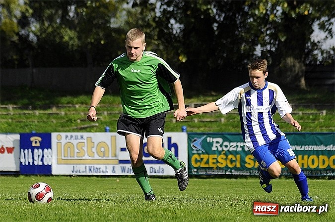 Zdjęcie w galerii na portalu naszraciborz.pl: Unia rozbiła zdziesiątkowane Bieńkowice wiadomości z regionu