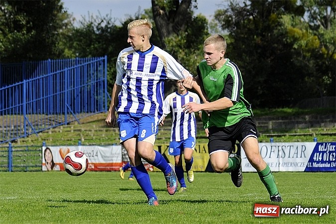 Zdjęcie w galerii na portalu naszraciborz.pl: Unia rozbiła zdziesiątkowane Bieńkowice wiadomości z regionu