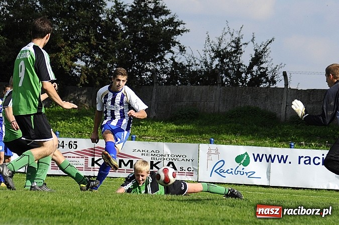 Zdjęcie w galerii na portalu naszraciborz.pl: Unia rozbiła zdziesiątkowane Bieńkowice wiadomości z regionu