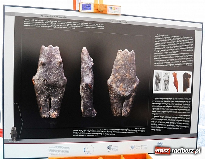 Zdjęcie w galerii na portalu naszraciborz.pl: Figurka płodności promuje Racibórz w National Geographic wiadomości z regionu