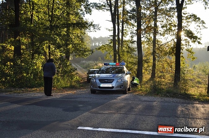 Zdjęcie w galerii na portalu naszraciborz.pl: Zderzenie vectry z volkswagenem polo na DW 922 wiadomości z regionu