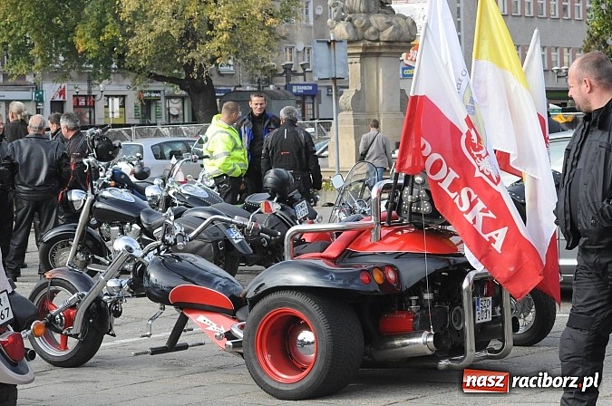 Zdjęcie w galerii na portalu naszraciborz.pl: Łowcy dusz na raciborskim zakończeniu sezonu motocyklowego wiadomości z regionu