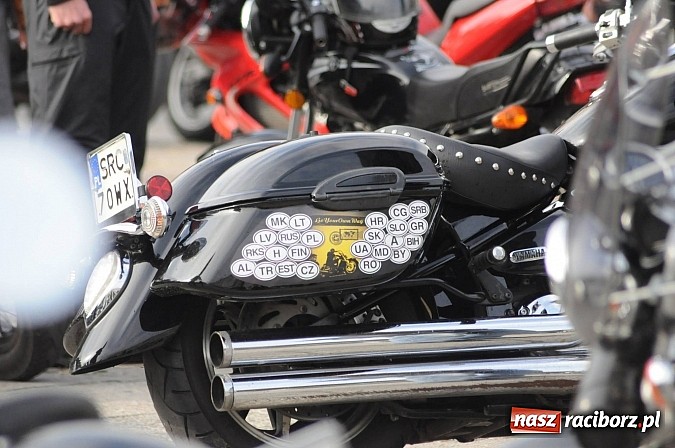 Zdjęcie w galerii na portalu naszraciborz.pl: Łowcy dusz na raciborskim zakończeniu sezonu motocyklowego wiadomości z regionu
