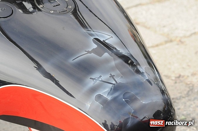 Zdjęcie w galerii na portalu naszraciborz.pl: Łowcy dusz na raciborskim zakończeniu sezonu motocyklowego wiadomości z regionu