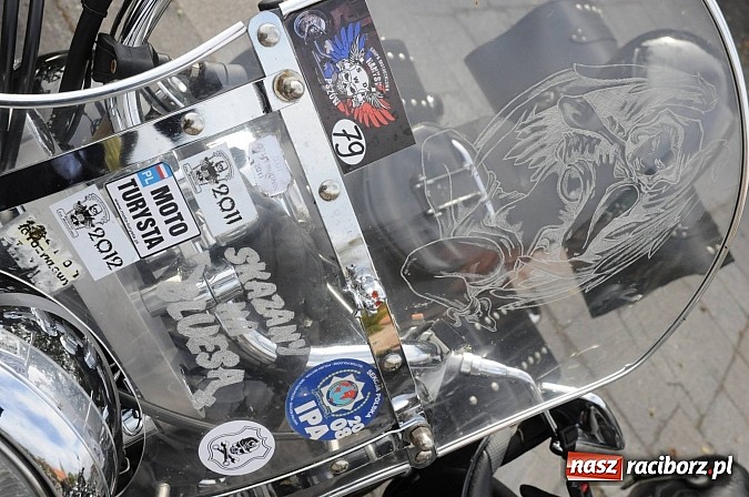 Zdjęcie w galerii na portalu naszraciborz.pl: Łowcy dusz na raciborskim zakończeniu sezonu motocyklowego wiadomości z regionu