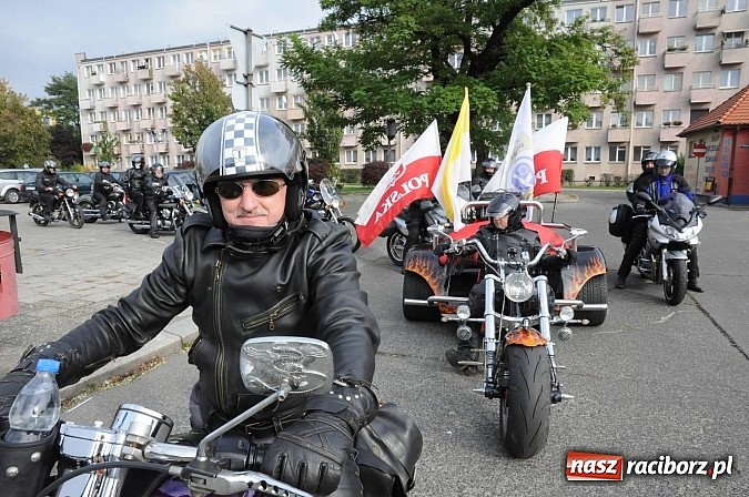 Zdjęcie w galerii na portalu naszraciborz.pl: Łowcy dusz na raciborskim zakończeniu sezonu motocyklowego wiadomości z regionu