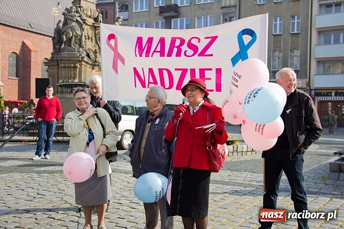 Zdjęcie w galerii na portalu naszraciborz.pl: 14. Marsz Nadziei przeszedł centrum Raciborza wiadomości z regionu