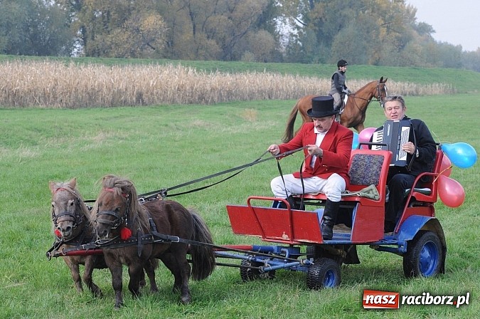 Zdjęcie w galerii na portalu naszraciborz.pl: Na Ostrogu odbył się dziś Hubertus. Lisa złapał Rafał Wochnik wiadomości z regionu
