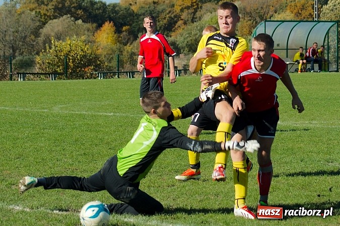Zdjęcie w galerii na portalu naszraciborz.pl: Borucin zagrał słabo, mimo to wygrał. Po raz kolejny w tym sezonie wiadomości z regionu