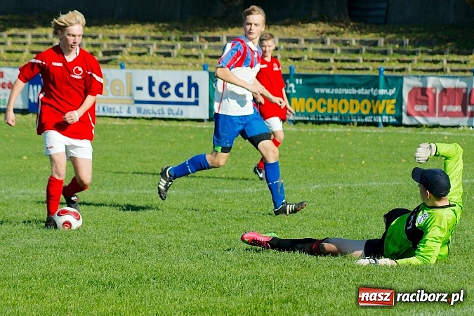 Zdjęcie w galerii na portalu naszraciborz.pl: Siedemnaście bramek przy Srebrnej. Juniorzy Unii nie dali szans graczom Cyprzanowa wiadomości z regionu