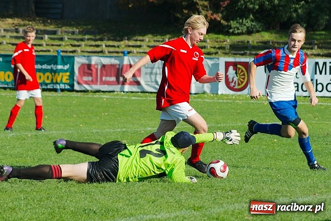 Zdjęcie w galerii na portalu naszraciborz.pl: Siedemnaście bramek przy Srebrnej. Juniorzy Unii nie dali szans graczom Cyprzanowa wiadomości z regionu