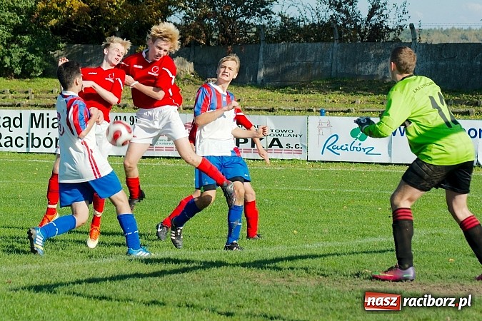 Zdjęcie w galerii na portalu naszraciborz.pl: Siedemnaście bramek przy Srebrnej. Juniorzy Unii nie dali szans graczom Cyprzanowa wiadomości z regionu