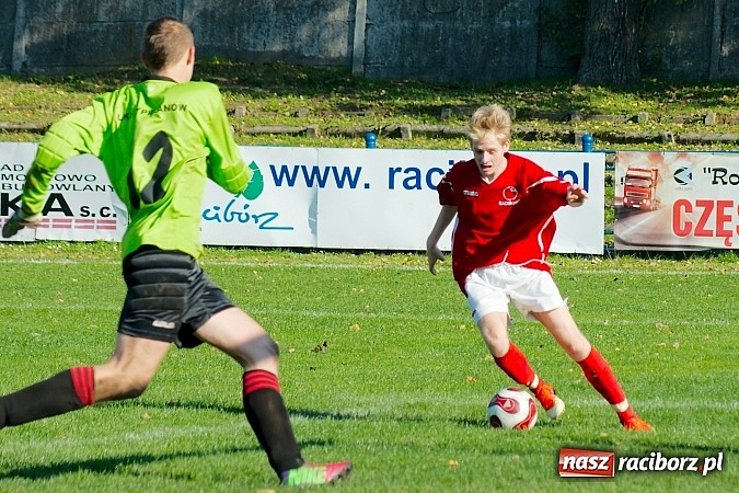 Zdjęcie w galerii na portalu naszraciborz.pl: Siedemnaście bramek przy Srebrnej. Juniorzy Unii nie dali szans graczom Cyprzanowa wiadomości z regionu