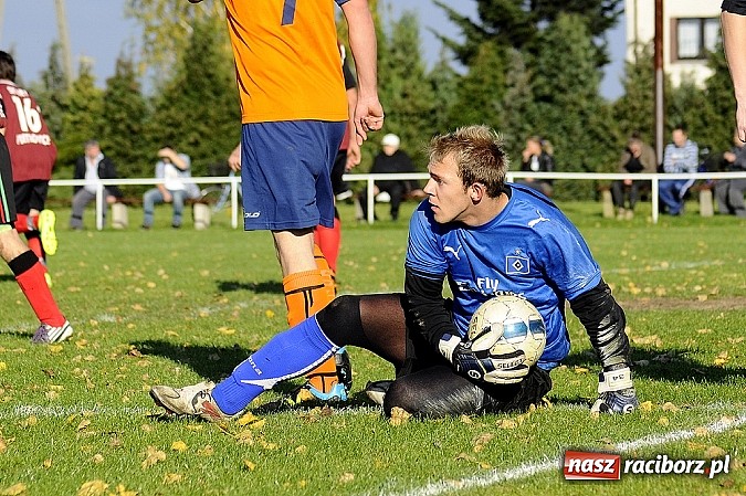 Zdjęcie w galerii na portalu naszraciborz.pl: Start rozniósł Gamów. Pięć trafień Dawida Węgrzyna wiadomości z regionu