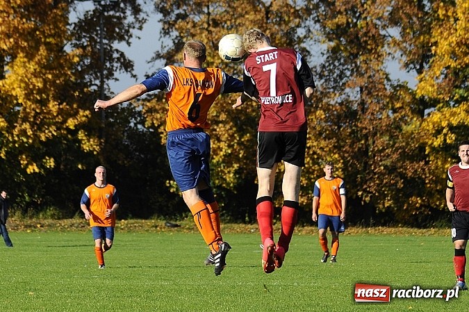 Zdjęcie w galerii na portalu naszraciborz.pl: Start rozniósł Gamów. Pięć trafień Dawida Węgrzyna wiadomości z regionu
