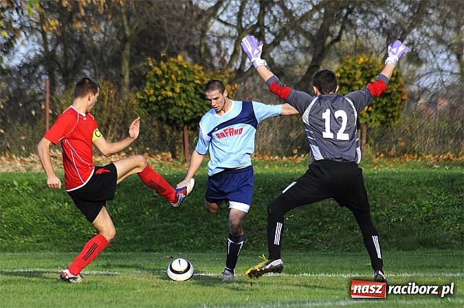 Zdjęcie w galerii na portalu naszraciborz.pl: Piłkarze Rafako wygrali z Naprzodem wiadomości z regionu