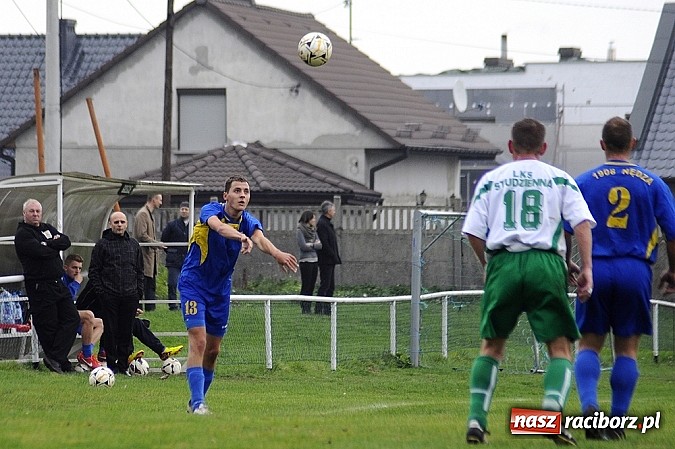 Zdjęcie w galerii na portalu naszraciborz.pl: Emocje w derbach: karny, kartki i pięć goli wiadomości z regionu