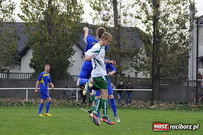 Zdjęcie w galerii na portalu naszraciborz.pl: Emocje w derbach: karny, kartki i pięć goli wiadomości z regionu