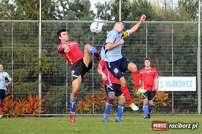 Zdjęcie w galerii na portalu naszraciborz.pl: Markowice-Rogów: Wygrana w ostatnich minutach wiadomości z regionu