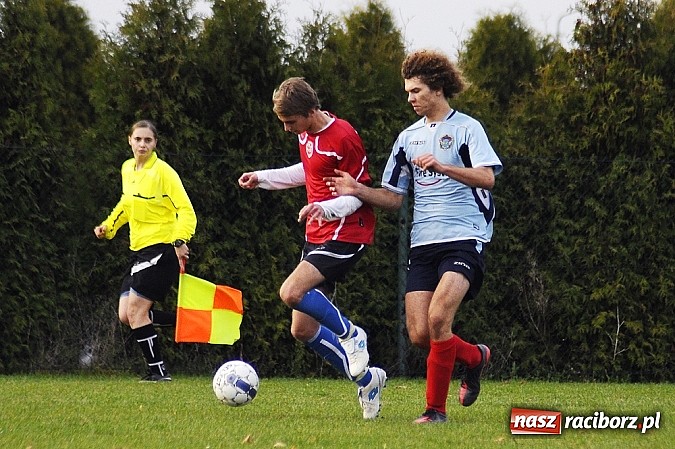 Zdjęcie w galerii na portalu naszraciborz.pl: Markowice-Rogów: Wygrana w ostatnich minutach wiadomości z regionu