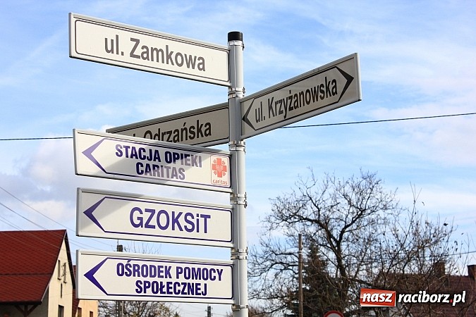 Zdjęcie w galerii na portalu naszraciborz.pl: Uroczyste otwarcie ulicy Krzyżanowskiej w Tworkowie z udziałem wojewody wiadomości z regionu