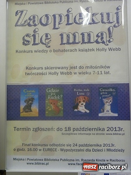 Zdjęcie w galerii na portalu naszraciborz.pl: Zaopiekuj się mną wiadomości z regionu