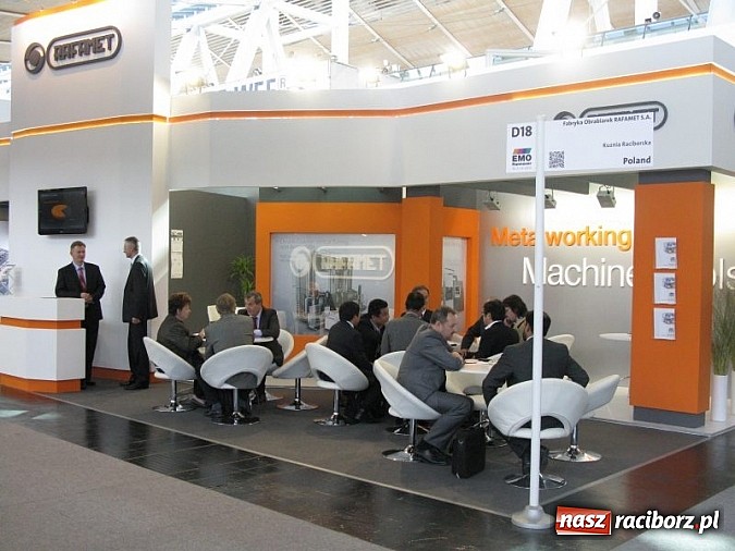 Zdjęcie w galerii na portalu naszraciborz.pl: Rafamet na targach w międzynarodowym towarzystwie wiadomości z regionu