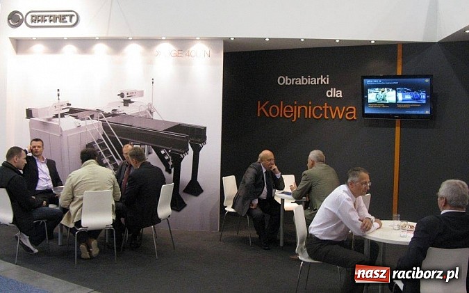 Zdjęcie w galerii na portalu naszraciborz.pl: Rafamet na targach w międzynarodowym towarzystwie wiadomości z regionu