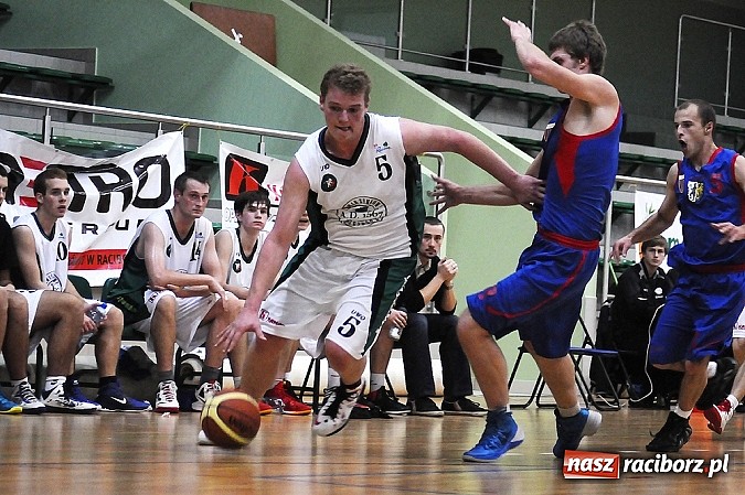 Zdjęcie w galerii na portalu naszraciborz.pl: Koszykówka. Dobry początek, słaby koniec wiadomości z regionu