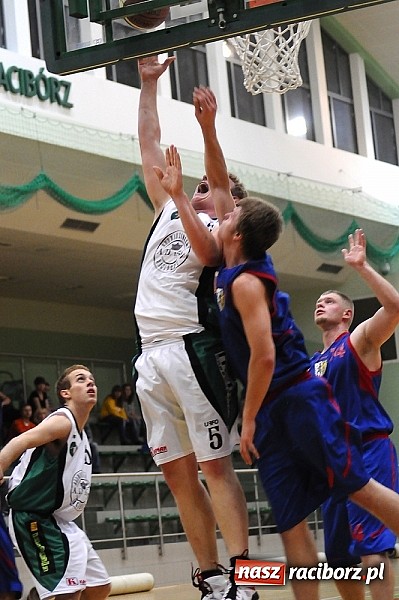 Zdjęcie w galerii na portalu naszraciborz.pl: Koszykówka. Dobry początek, słaby koniec wiadomości z regionu