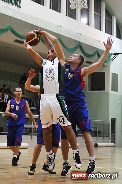 Zdjęcie w galerii na portalu naszraciborz.pl: Koszykówka. Dobry początek, słaby koniec wiadomości z regionu