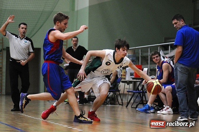 Zdjęcie w galerii na portalu naszraciborz.pl: Koszykówka. Dobry początek, słaby koniec wiadomości z regionu