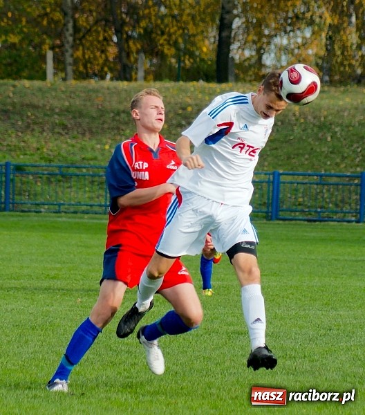 Zdjęcie w galerii na portalu naszraciborz.pl: OLJ: Raciborska Unia nie sprostała liderowi z Zabrza wiadomości z regionu
