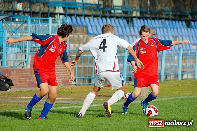 Zdjęcie w galerii na portalu naszraciborz.pl: OLJ: Raciborska Unia nie sprostała liderowi z Zabrza wiadomości z regionu