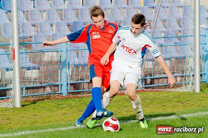 Zdjęcie w galerii na portalu naszraciborz.pl: OLJ: Raciborska Unia nie sprostała liderowi z Zabrza wiadomości z regionu