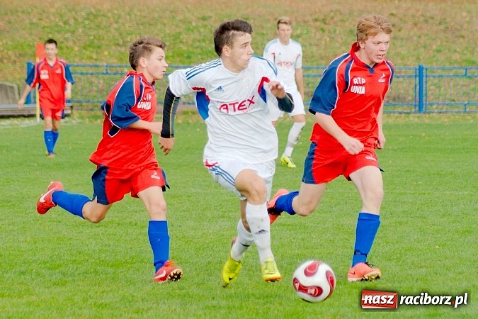 Zdjęcie w galerii na portalu naszraciborz.pl: OLJ: Raciborska Unia nie sprostała liderowi z Zabrza wiadomości z regionu