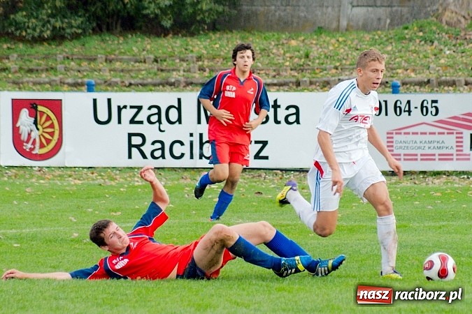 Zdjęcie w galerii na portalu naszraciborz.pl: OLJ: Raciborska Unia nie sprostała liderowi z Zabrza wiadomości z regionu