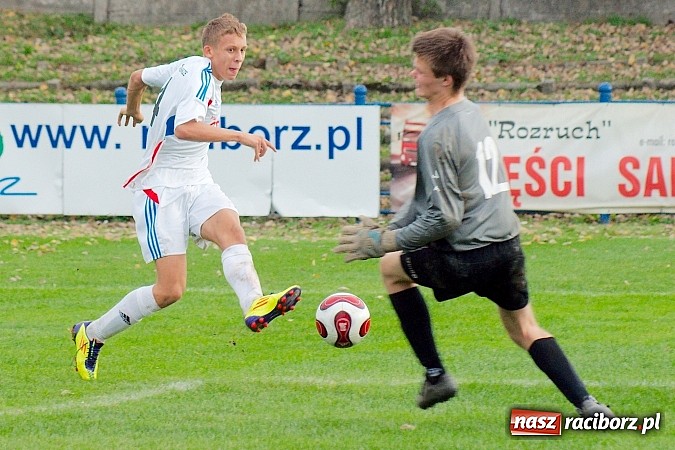 Zdjęcie w galerii na portalu naszraciborz.pl: OLJ: Raciborska Unia nie sprostała liderowi z Zabrza wiadomości z regionu