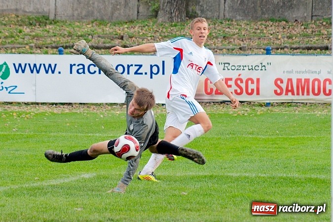 Zdjęcie w galerii na portalu naszraciborz.pl: OLJ: Raciborska Unia nie sprostała liderowi z Zabrza wiadomości z regionu