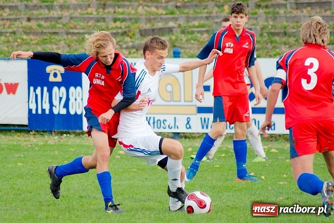 Zdjęcie w galerii na portalu naszraciborz.pl: OLJ: Raciborska Unia nie sprostała liderowi z Zabrza wiadomości z regionu