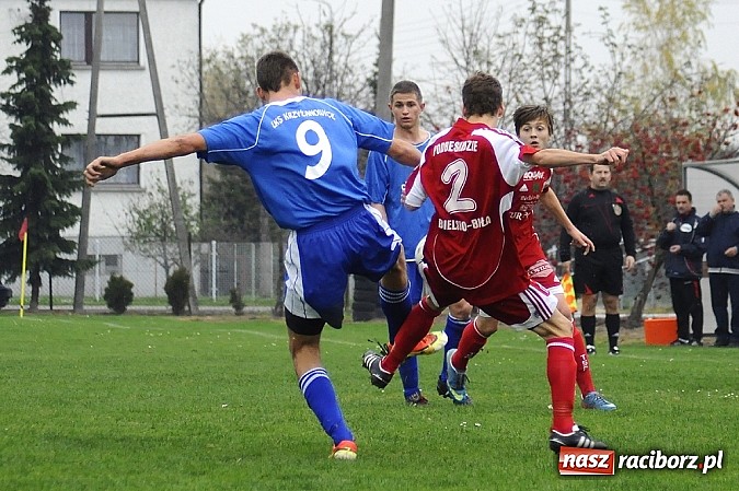 Zdjęcie w galerii na portalu naszraciborz.pl: Podbeskidzie zmiażdżyło LKS Krzyżanowice wiadomości z regionu