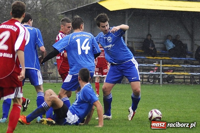 Zdjęcie w galerii na portalu naszraciborz.pl: Podbeskidzie zmiażdżyło LKS Krzyżanowice wiadomości z regionu