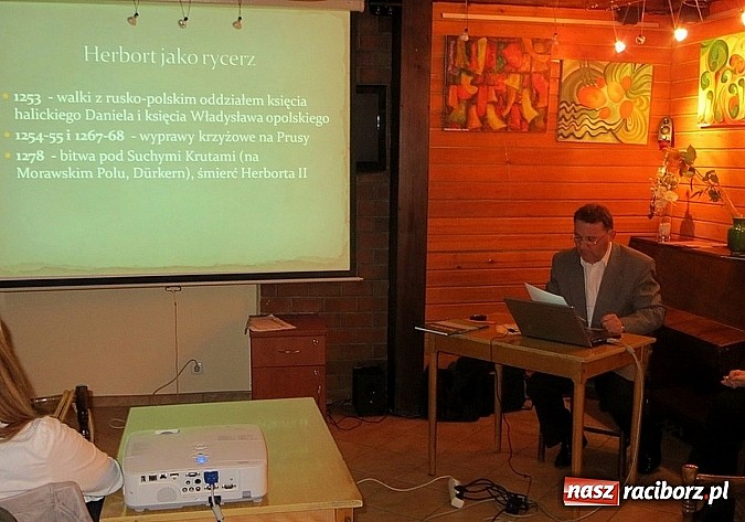 Zdjęcie w galerii na portalu naszraciborz.pl: O rodzie Fulstajnów w siedzibie TMZR wiadomości z regionu