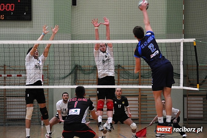 Zdjęcie w galerii na portalu naszraciborz.pl: Kolejna porażka siatkarzy AZS-u Rafako wiadomości z regionu