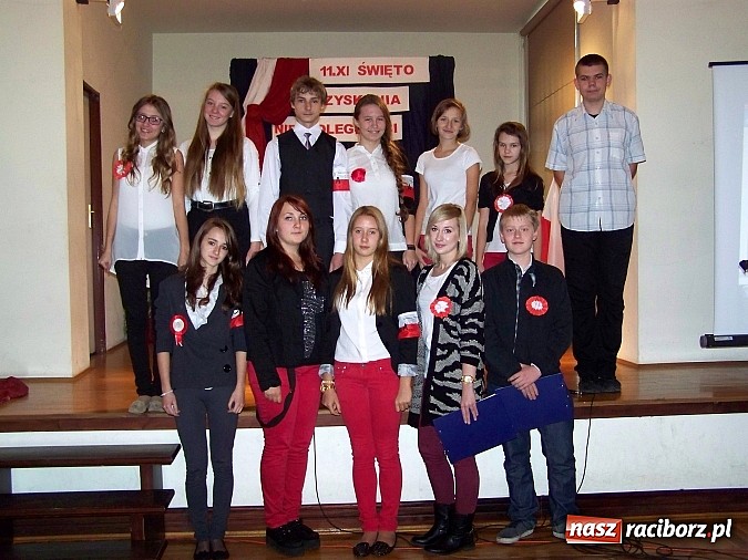 Zdjęcie w galerii na portalu naszraciborz.pl: Uczcili rocznicę odzyskania niepodległości wiadomości z regionu