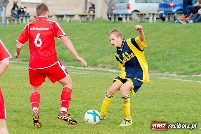 Zdjęcie w galerii na portalu naszraciborz.pl: Bezproblemowa wygrana juniorów Krzanowic wiadomości z regionu