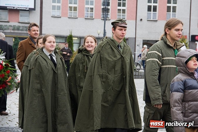 Zdjęcie w galerii na portalu naszraciborz.pl: Raciborskie obchody Święta Niepodległości wiadomości z regionu