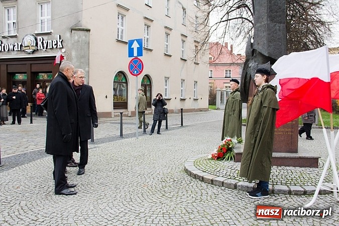 Zdjęcie w galerii na portalu naszraciborz.pl: Raciborskie obchody Święta Niepodległości wiadomości z regionu
