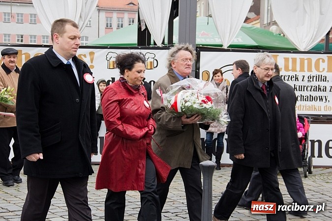 Zdjęcie w galerii na portalu naszraciborz.pl: Raciborskie obchody Święta Niepodległości wiadomości z regionu